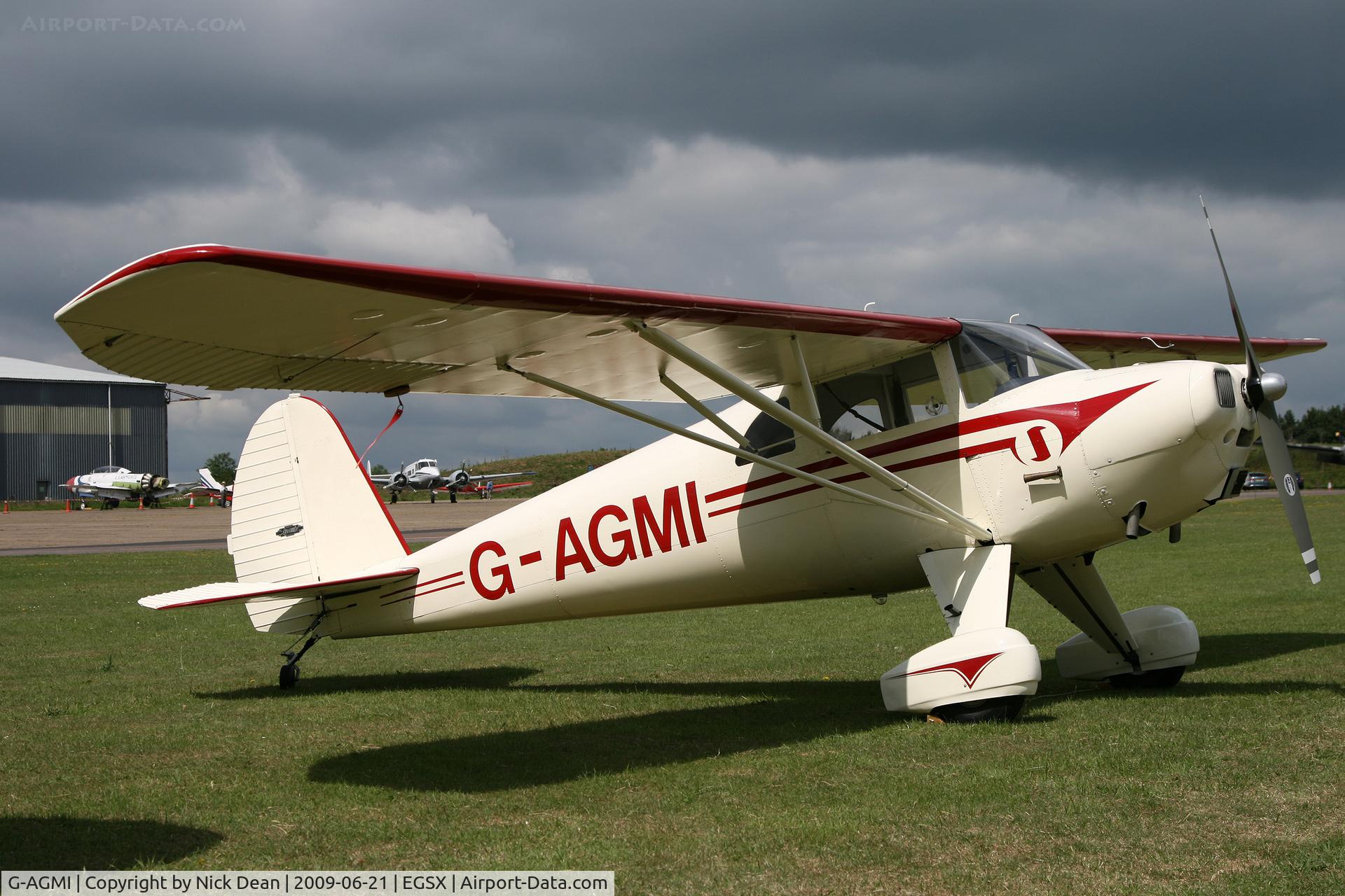 G-AGMI, 1941 Luscombe 8E Silvaire C/N 1569, EGSX