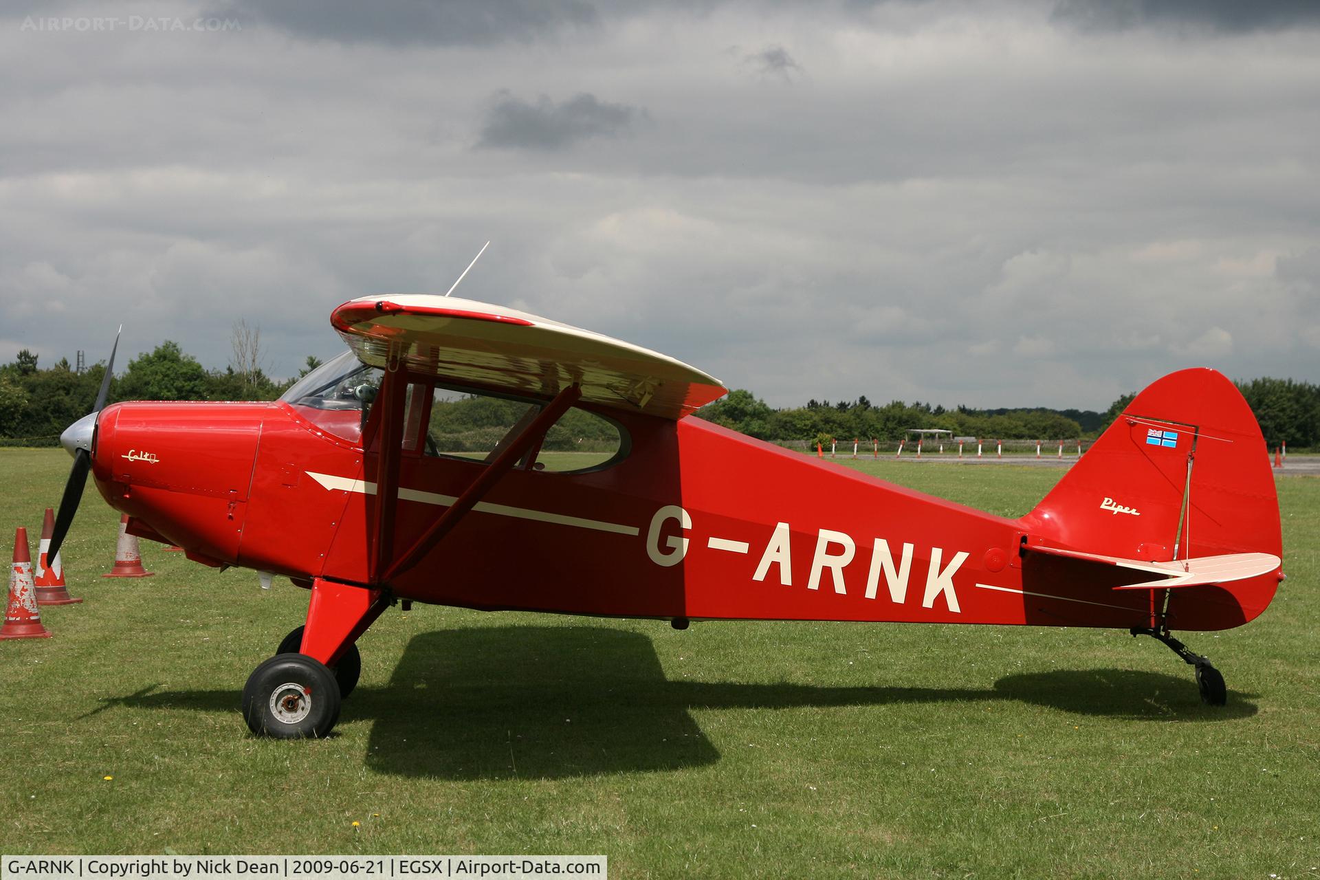 G-ARNK, 1961 Piper PA-22-108 Colt Colt C/N 22-8622, EGSX
