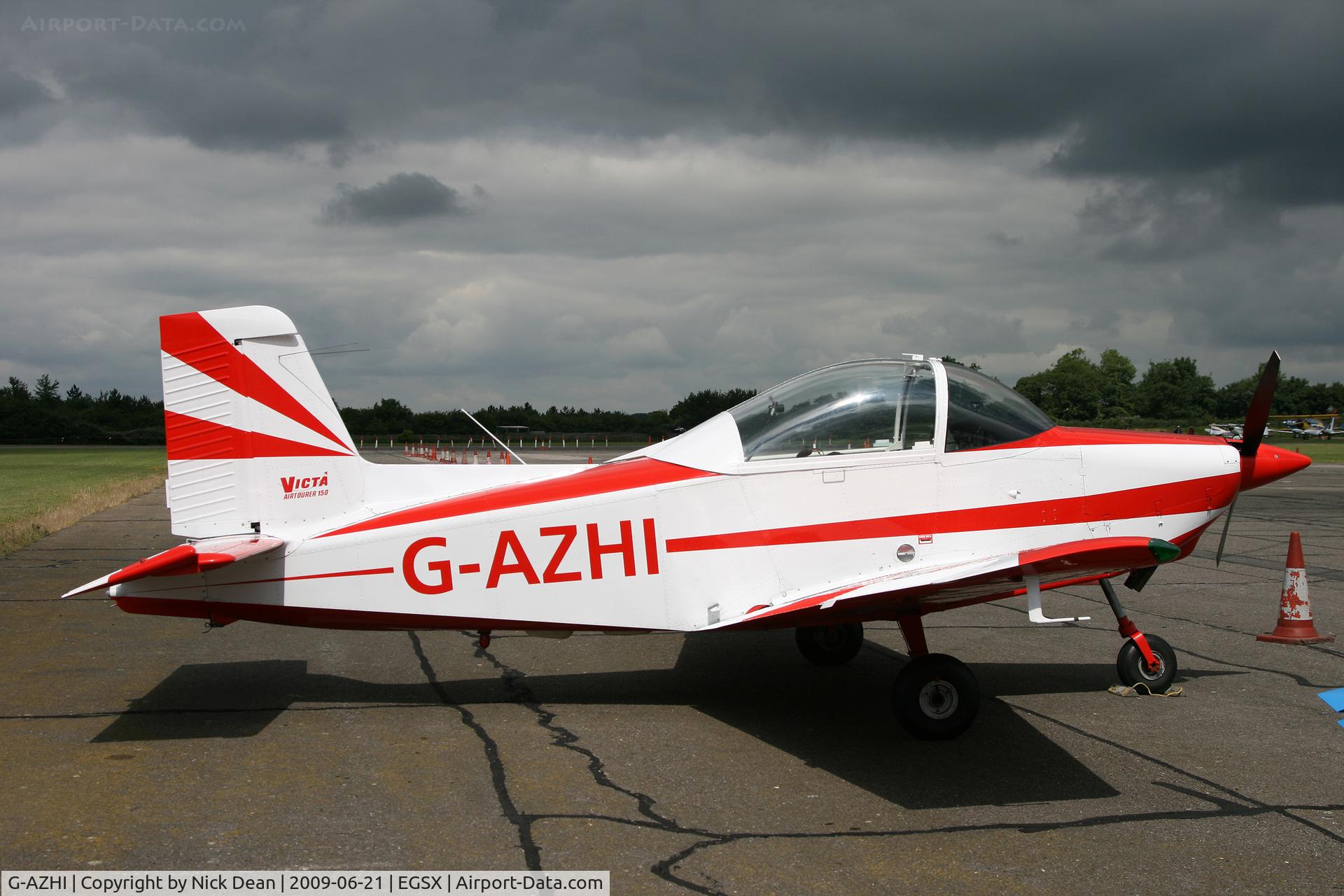 G-AZHI, 1971 AESL Glos-Airtourer Super 150/T5 C/N A540, EGSX