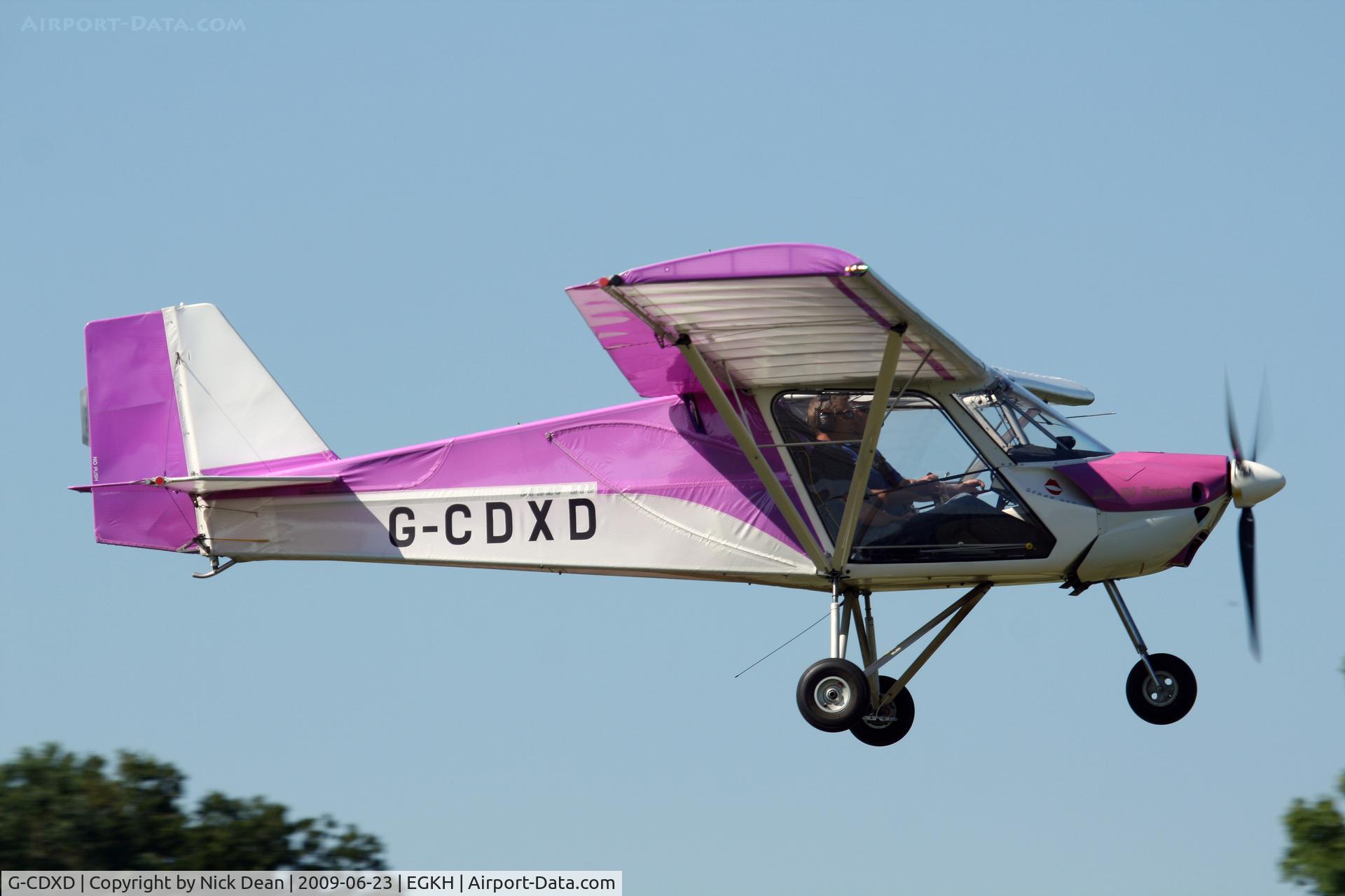 G-CDXD, 2006 Medway SLA 100 Executive C/N 070306, EGKH
