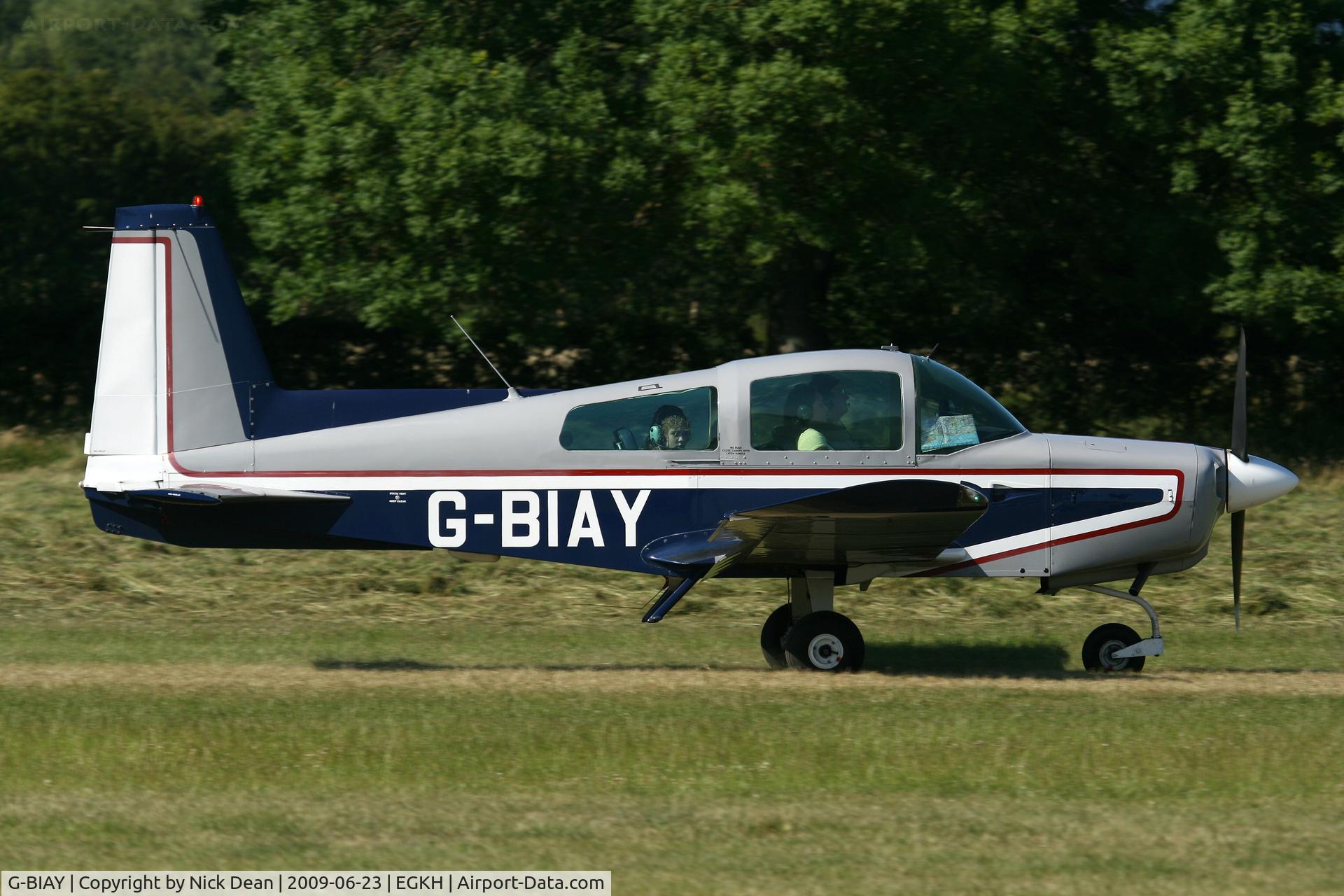 G-BIAY, 1973 Grumman American AA-5 Traveler C/N AA5-0423, EGKH
