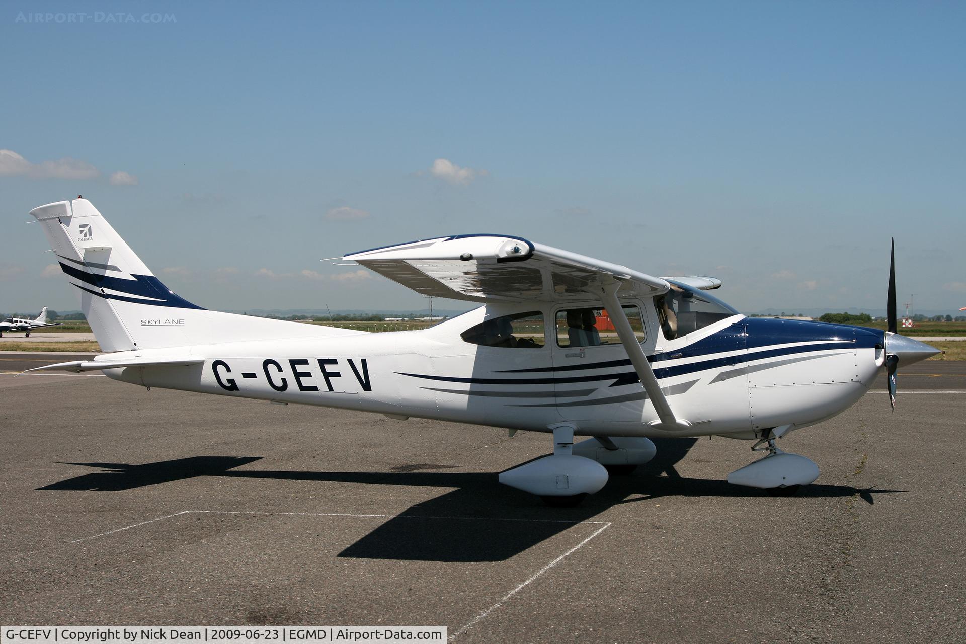 G-CEFV, 2005 Cessna 182T Skylane C/N 18281538, EGMD