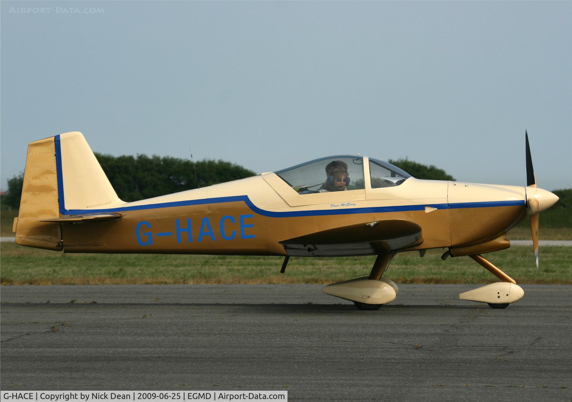 G-HACE, 1998 Vans RV-6A C/N 1951, EGMD