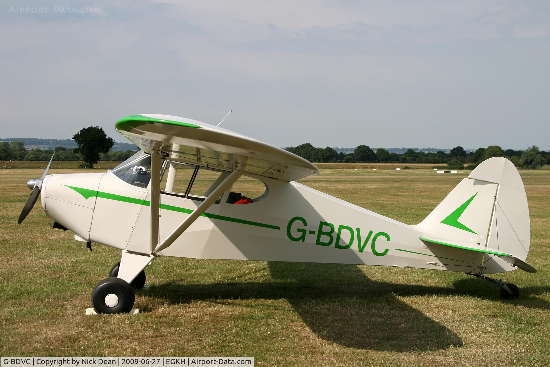 G-BDVC, 1949 Piper PA-17 Vagabond C/N 17-140, EGKH