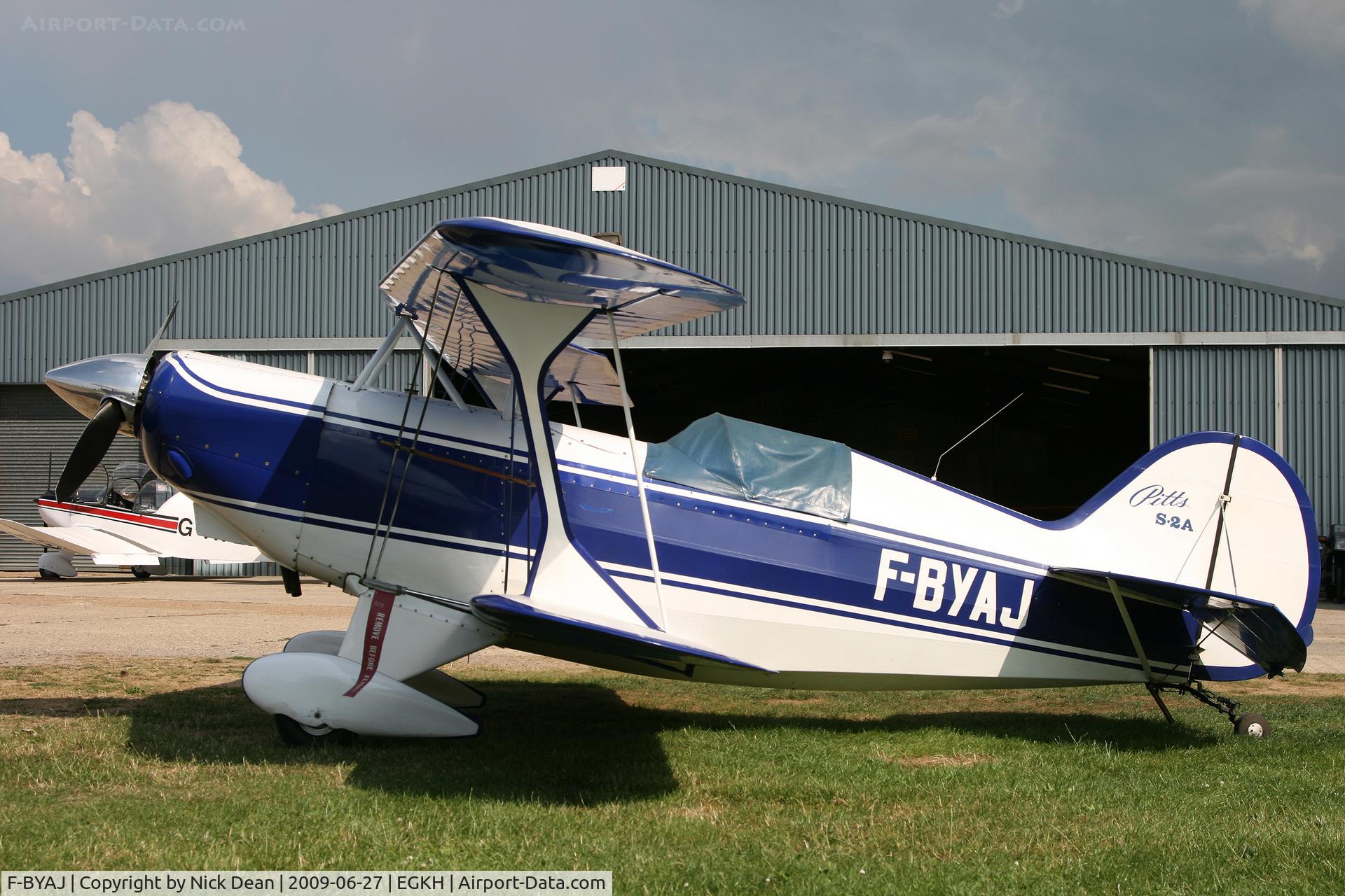 F-BYAJ, Pitts S-2A Special C/N 2195, EGKH