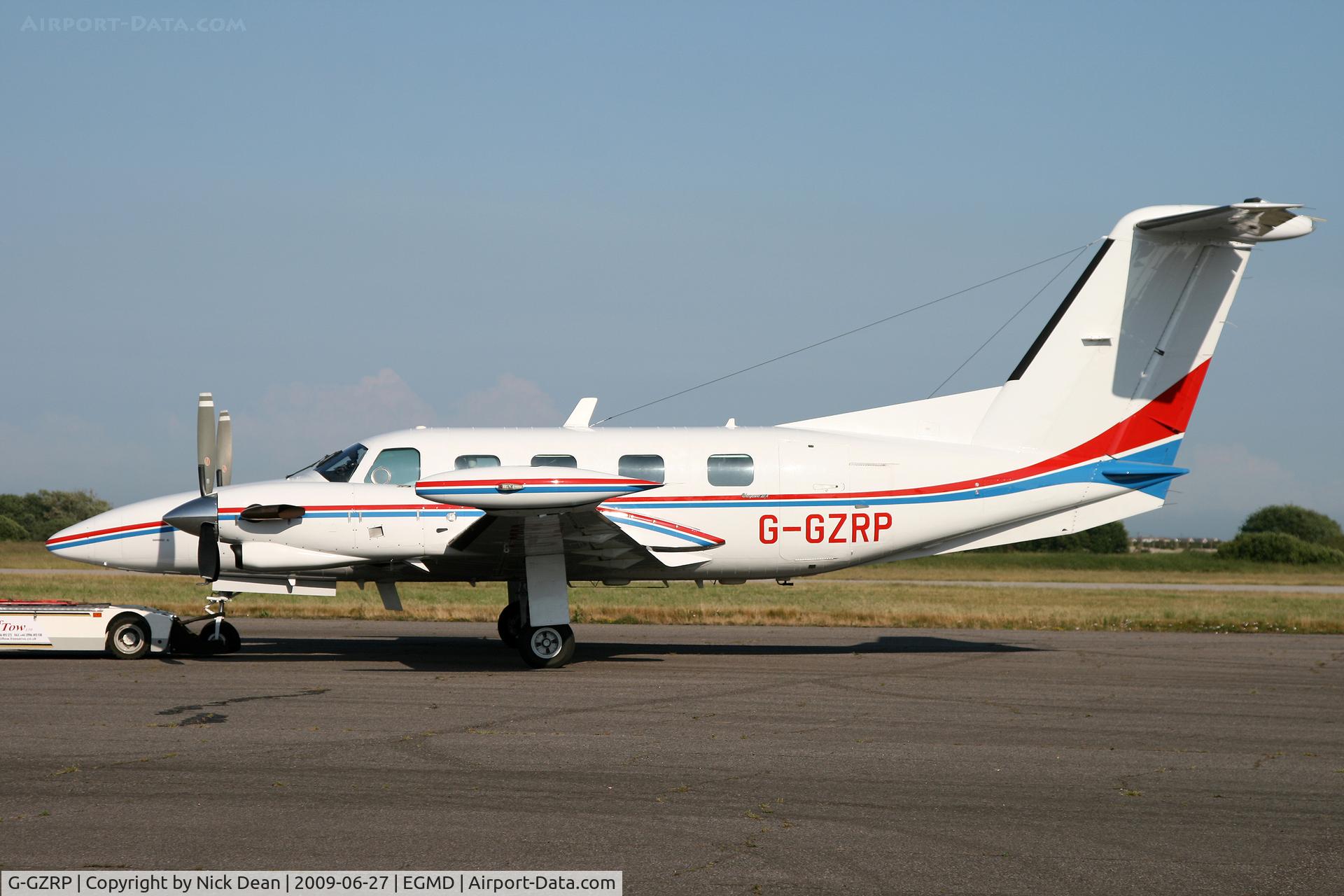 G-GZRP, 1984 Piper PA-42-720 Cheyenne IIIA C/N 42-5501011, EGMD