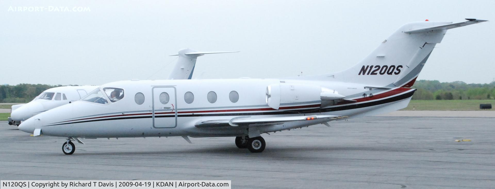 N120QS, Raytheon Aircraft Company 400A C/N RK-409, Raytheon 400A in Danville Va.