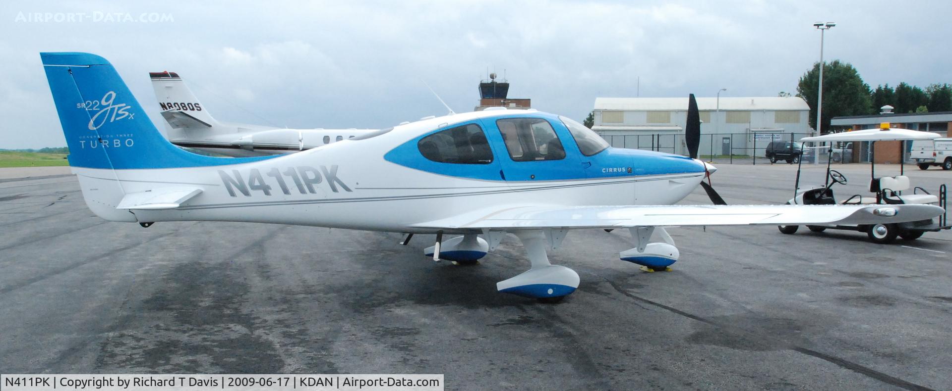 N411PK, Cirrus SR22 C/N 3368, Cirrus Turbo SR22 in Danville Va.