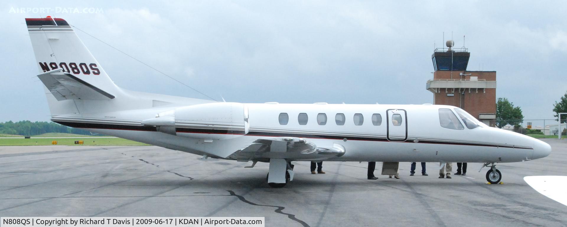 N808QS, 2002 Cessna 560 Citation Encore C/N 560-0619, 2002 Cessna 560 in Danville Va.