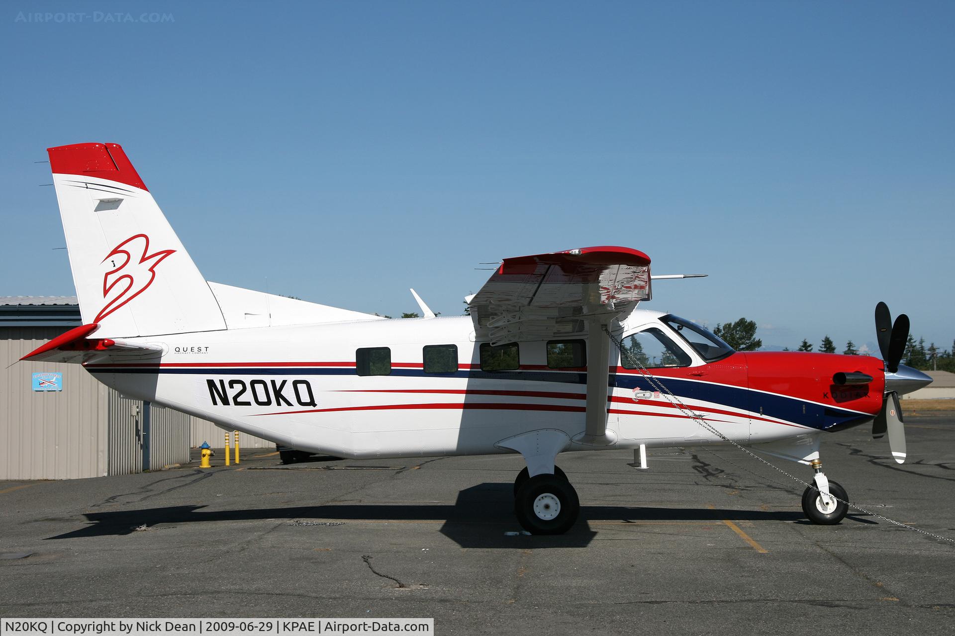 N20KQ, 2009 Quest Kodiak 100 C/N 100-0017, KPAE