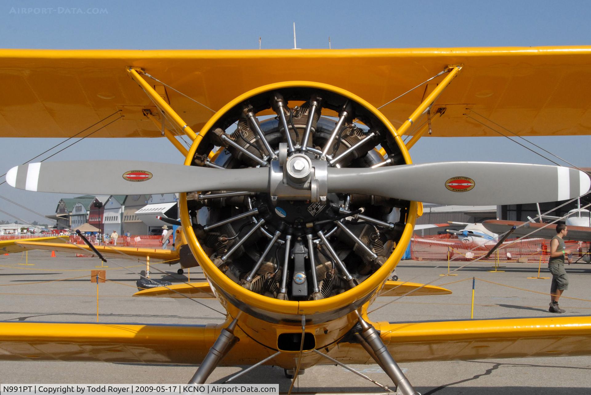 N991PT, 1938 Naval Aircraft Factory N3N-3 C/N 2859, Chino Airshow 2009