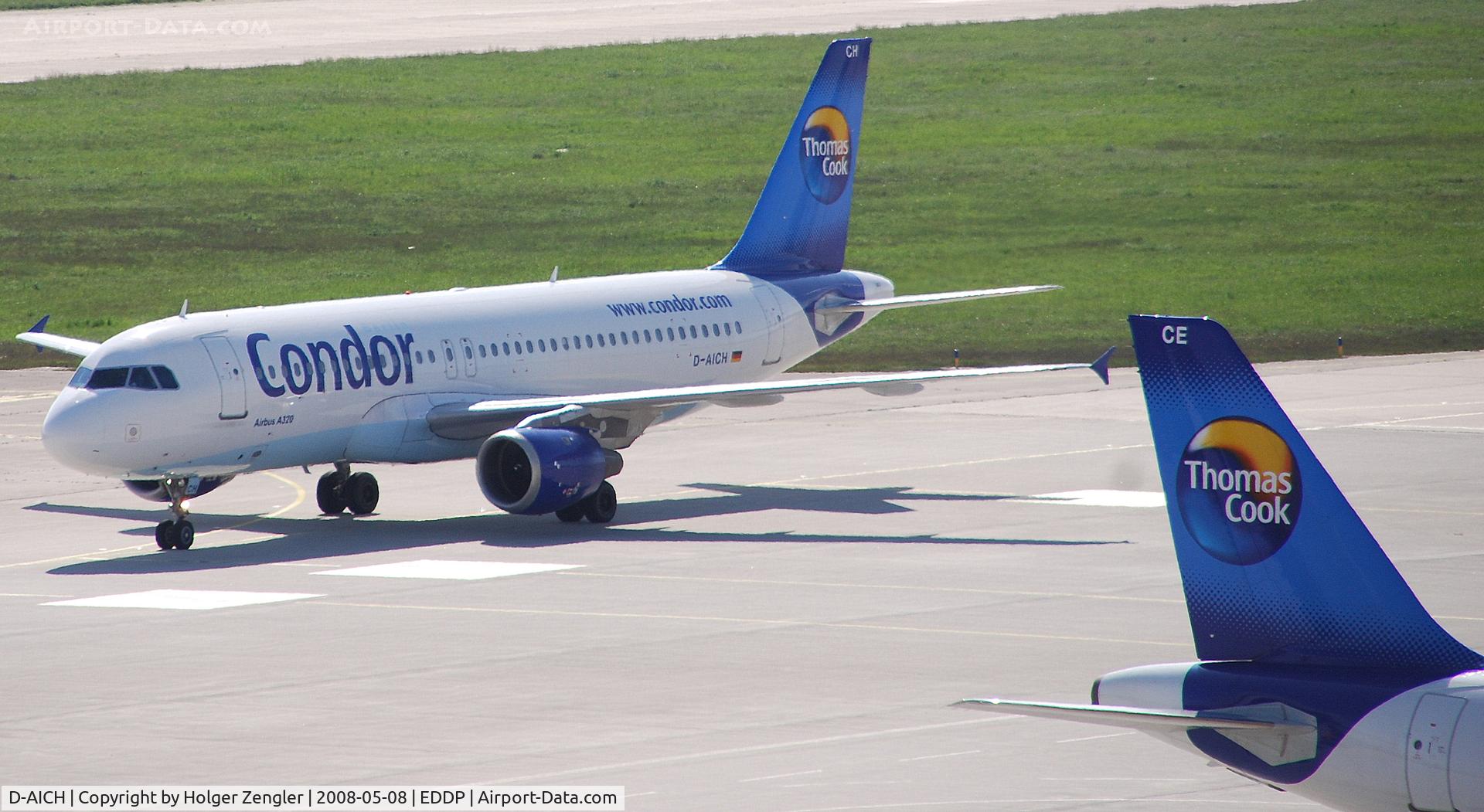 D-AICH, 1999 Airbus A320-212 C/N 0971, Airline meeting at LEJ