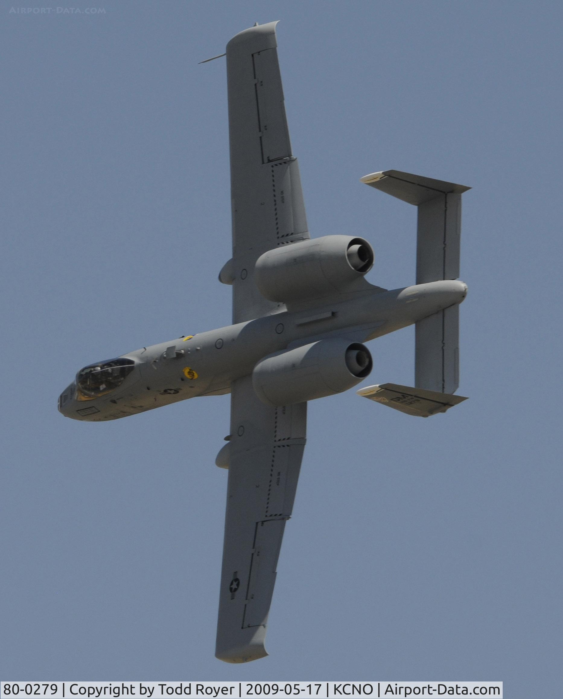 80-0279, 1980 Fairchild Republic A-10C Thunderbolt II C/N A10-0629, Chino Airshow 2009