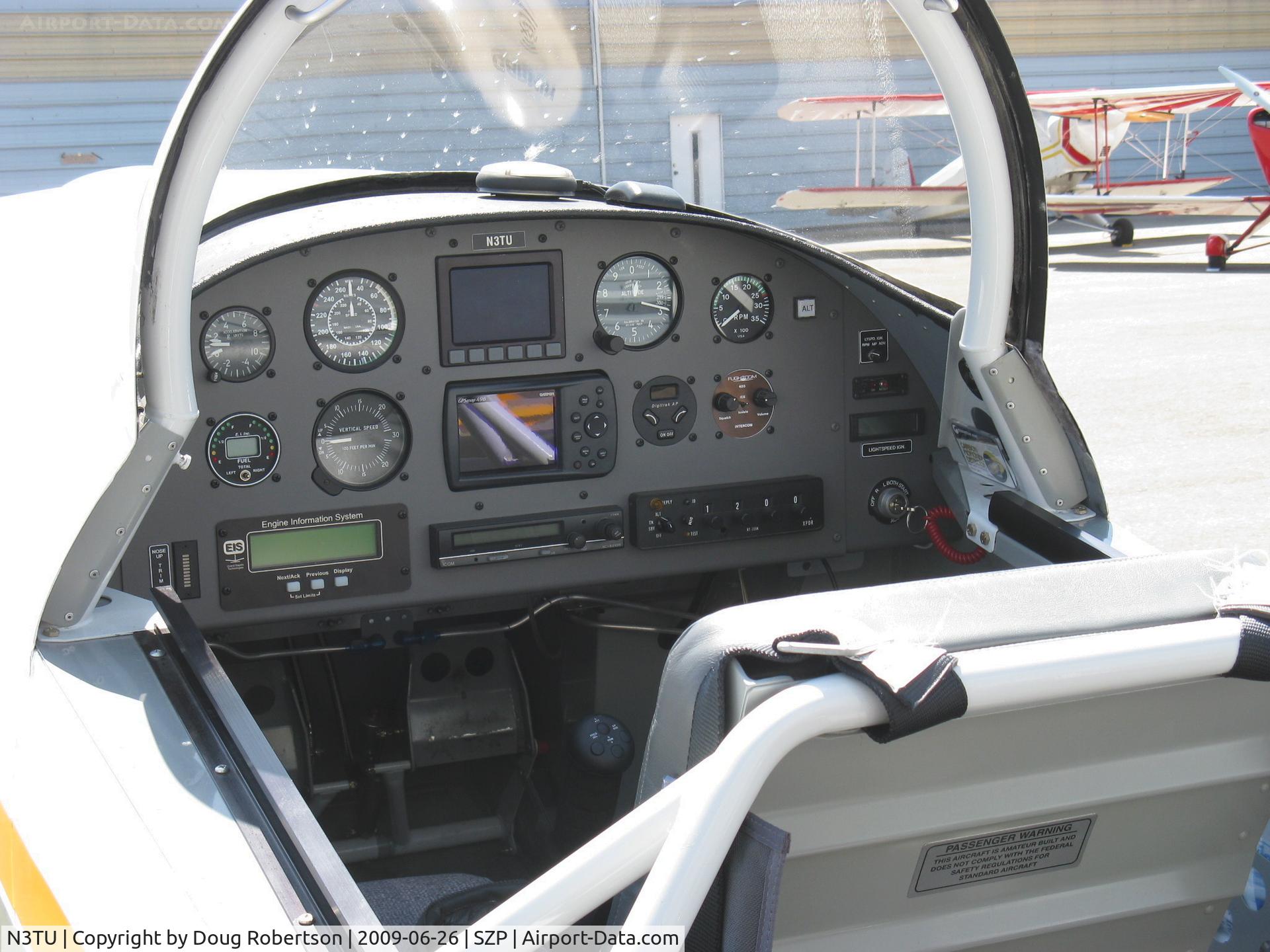 N3TU, 2006 Vans RV-8 C/N 81951, 2006 Miller VAN's RV-8 'Volcano Cowboy', ample panel, excellent workmanship