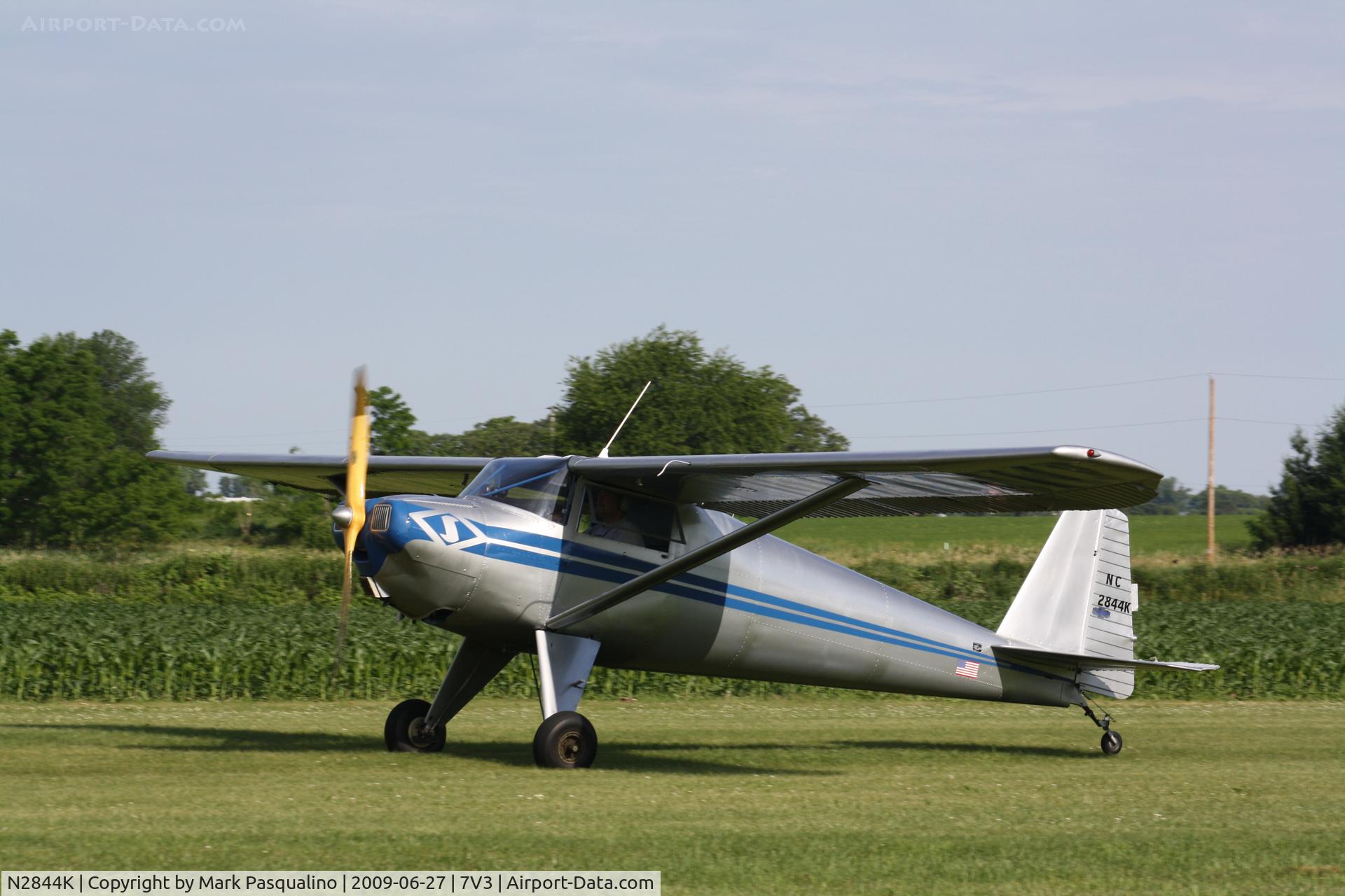 N2844K, 1947 Luscombe 8A C/N 5571, Luscombe 8A