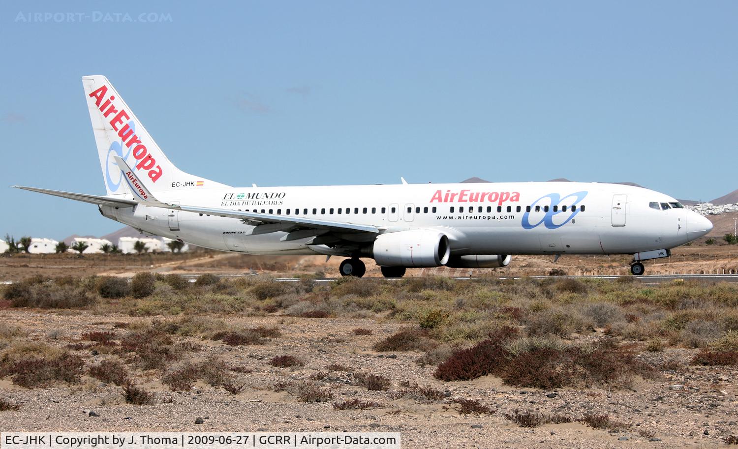 EC-JHK, 2005 Boeing 737-85P C/N 33975, Boeing 737-85P