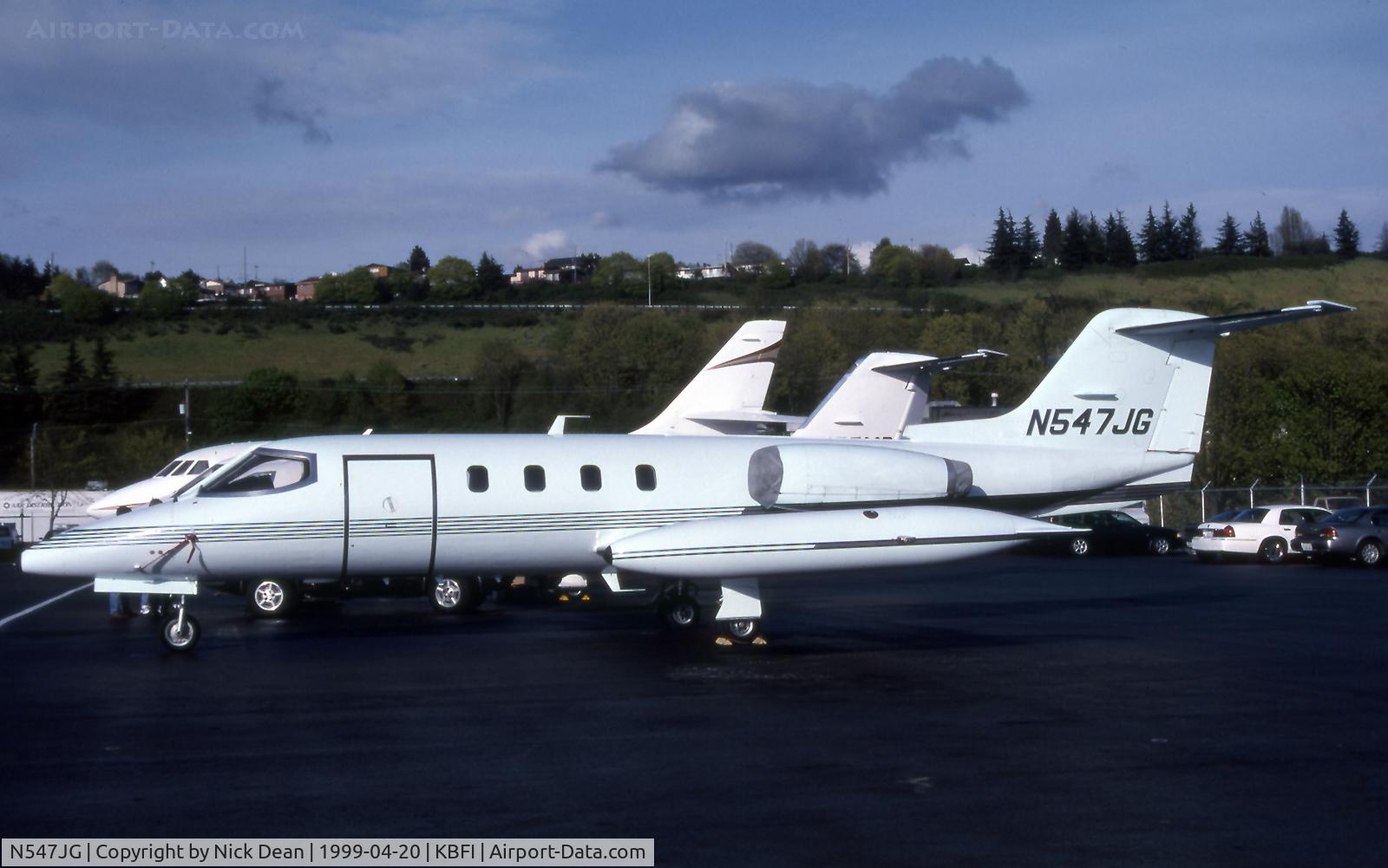 N547JG, Learjet Inc 25 C/N 264, KBFI