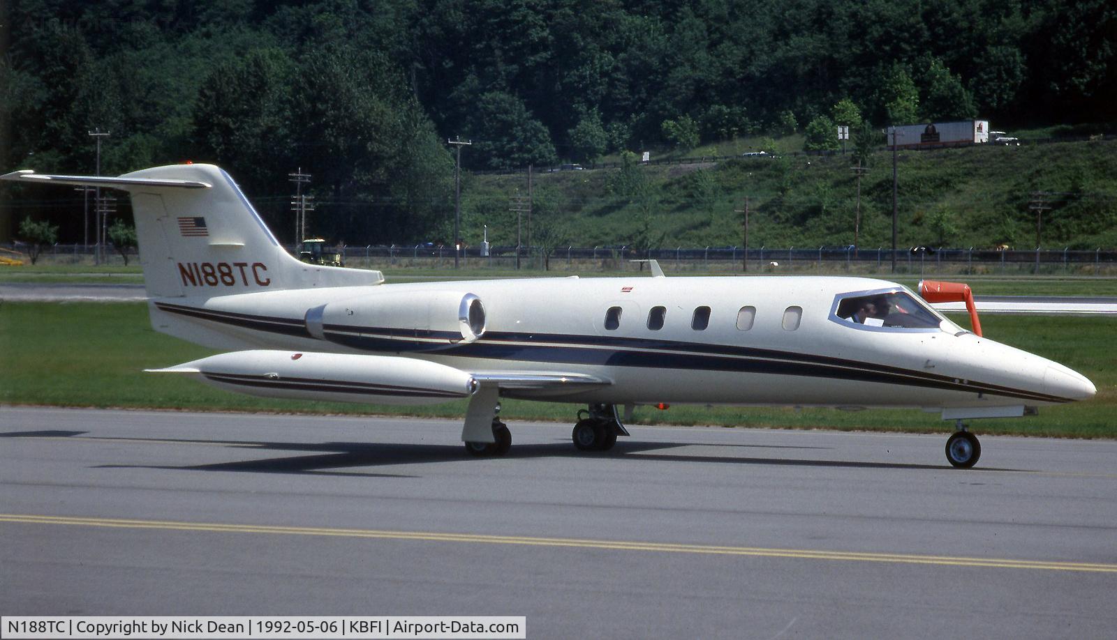 N188TC, 1979 Learjet 25D C/N 25D-276, KBFI