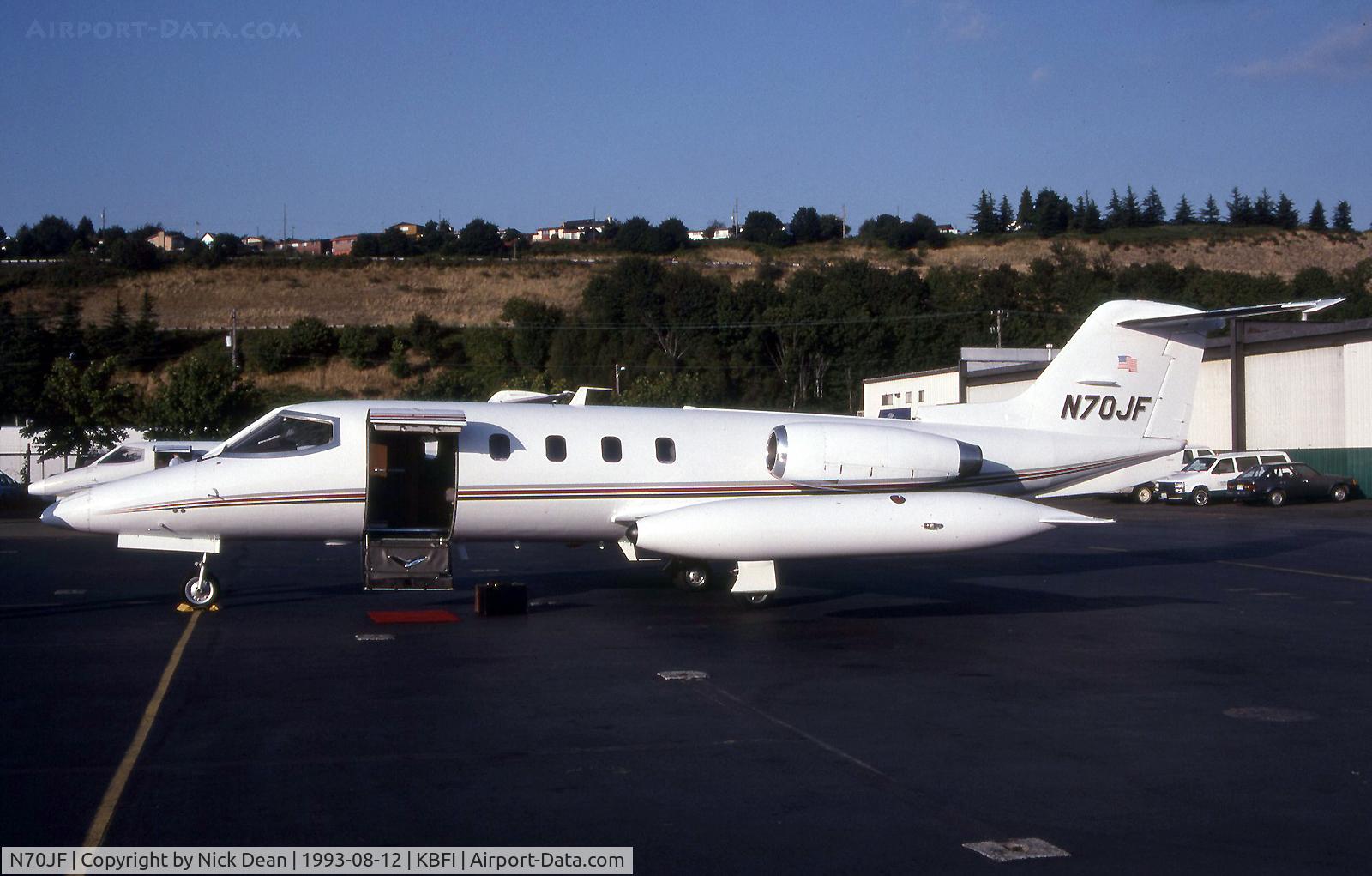 N70JF, 1978 Gates Learjet 25D C/N 278, KBFI