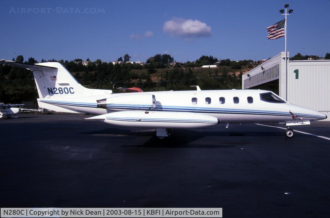 N280C, 1979 Learjet 25D C/N 25D-280, KBFI