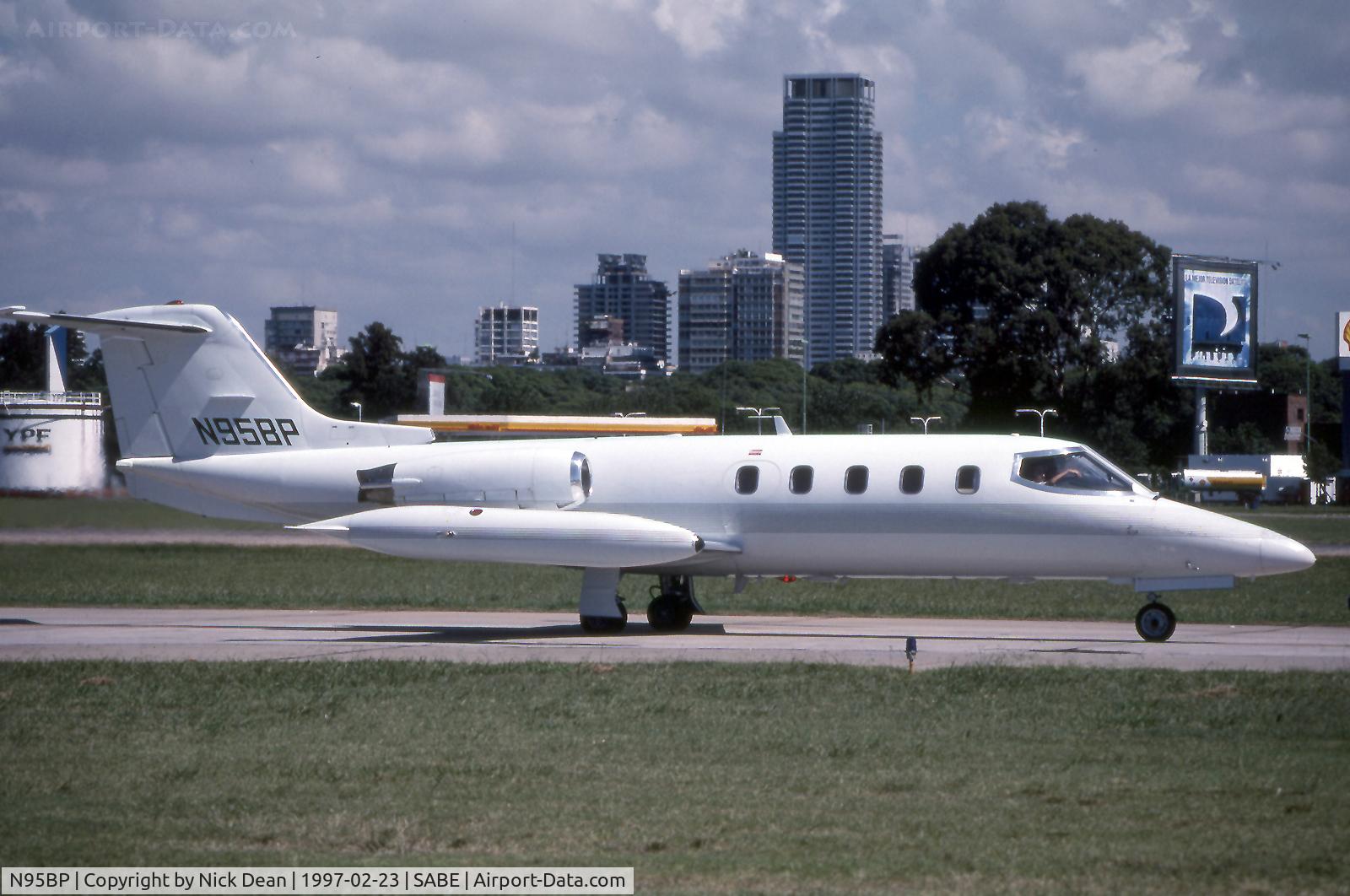N95BP, 1980 Learjet 25D C/N 25D-314, SABE