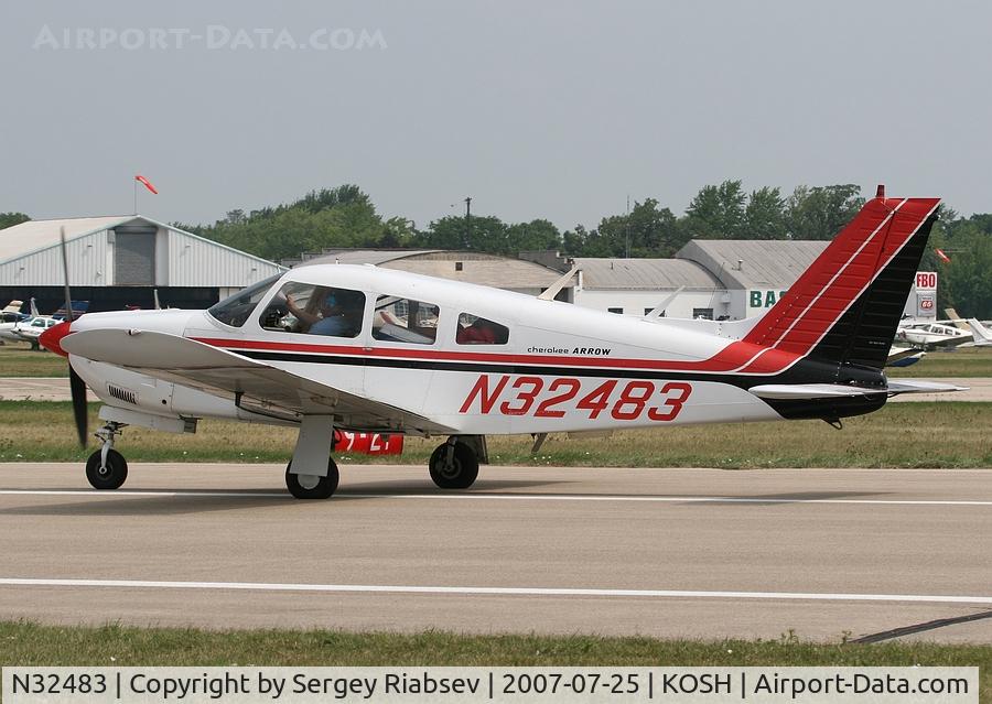 N32483, 1974 Piper PA-28R-200 C/N 28R-7535062, EAA AirVenture 2007
