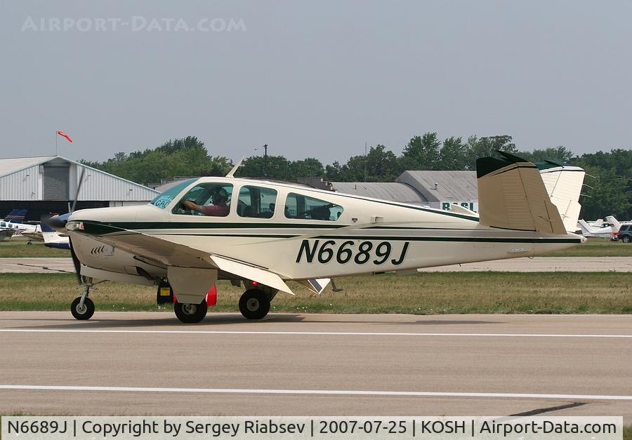 N6689J, 1979 Beech V35B Bonanza C/N D-10321, EAA AirVenture 2007
