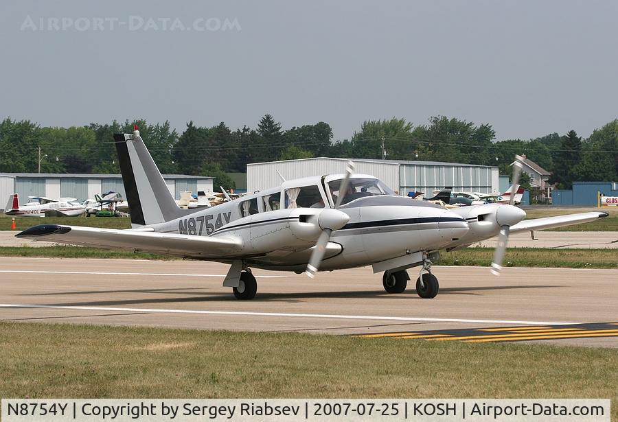 N8754Y, 1969 Piper PA-30 Twin Comanche Twin Comanche C/N 30-1908, EAA AirVenture 2007