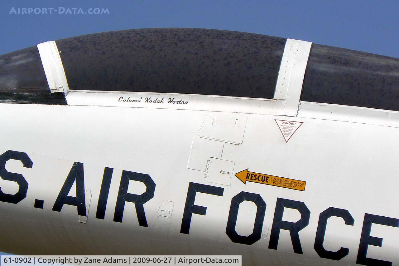 61-0902, 1961 Northrop T-38A-40-NO Talon C/N N.5268, On display at the Science Spectrum in Lubbock, TX
