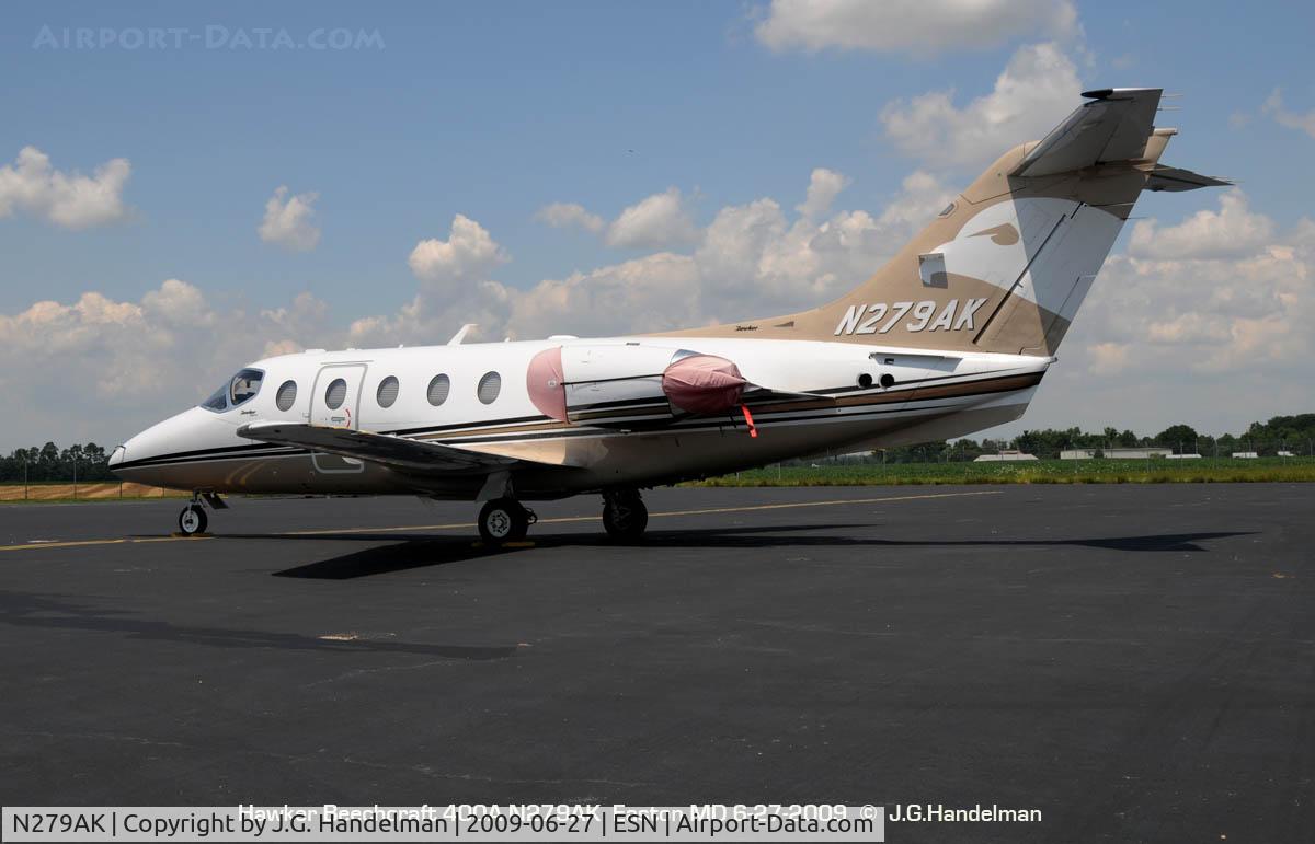 N279AK, Raytheon Aircraft Company 400A C/N RK-419, at Easton MD airport
