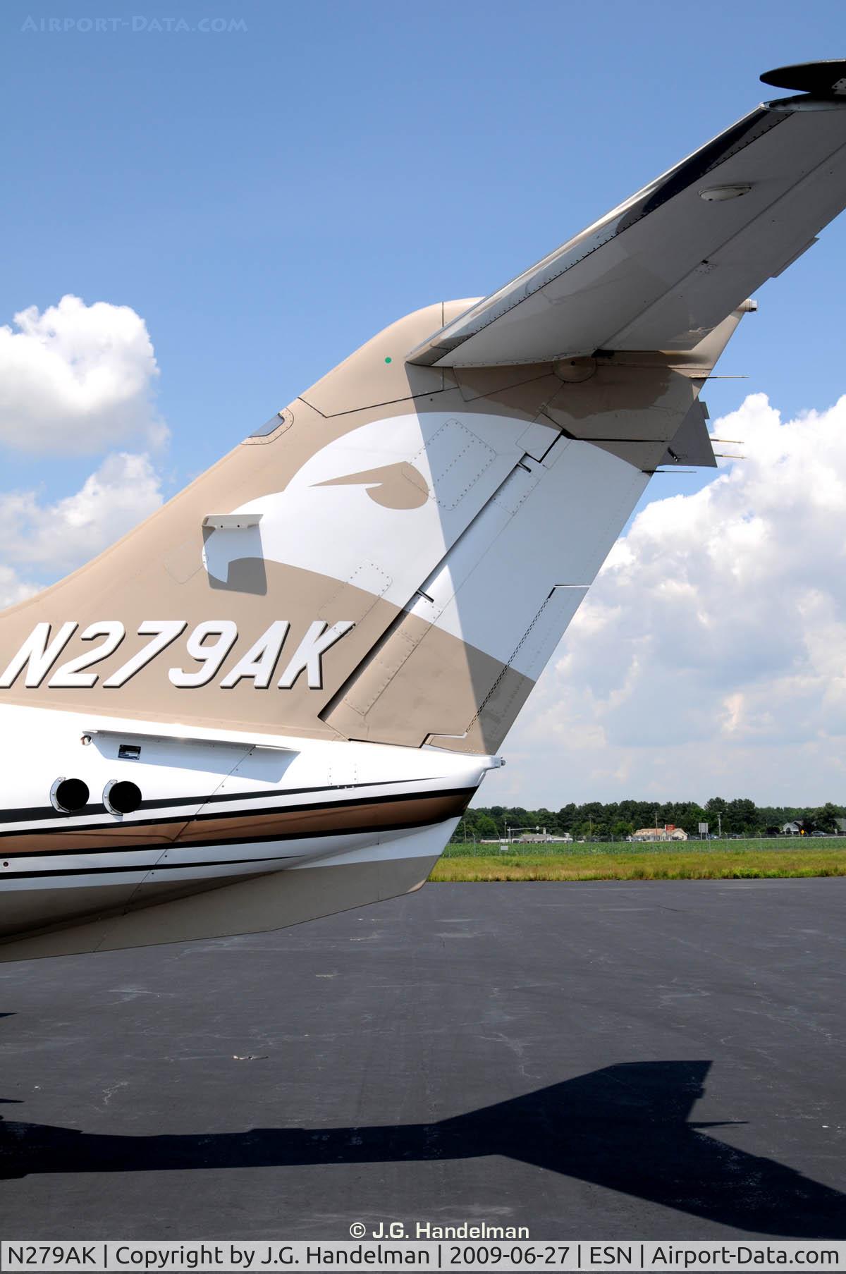 N279AK, Raytheon Aircraft Company 400A C/N RK-419, at Easton MD airport