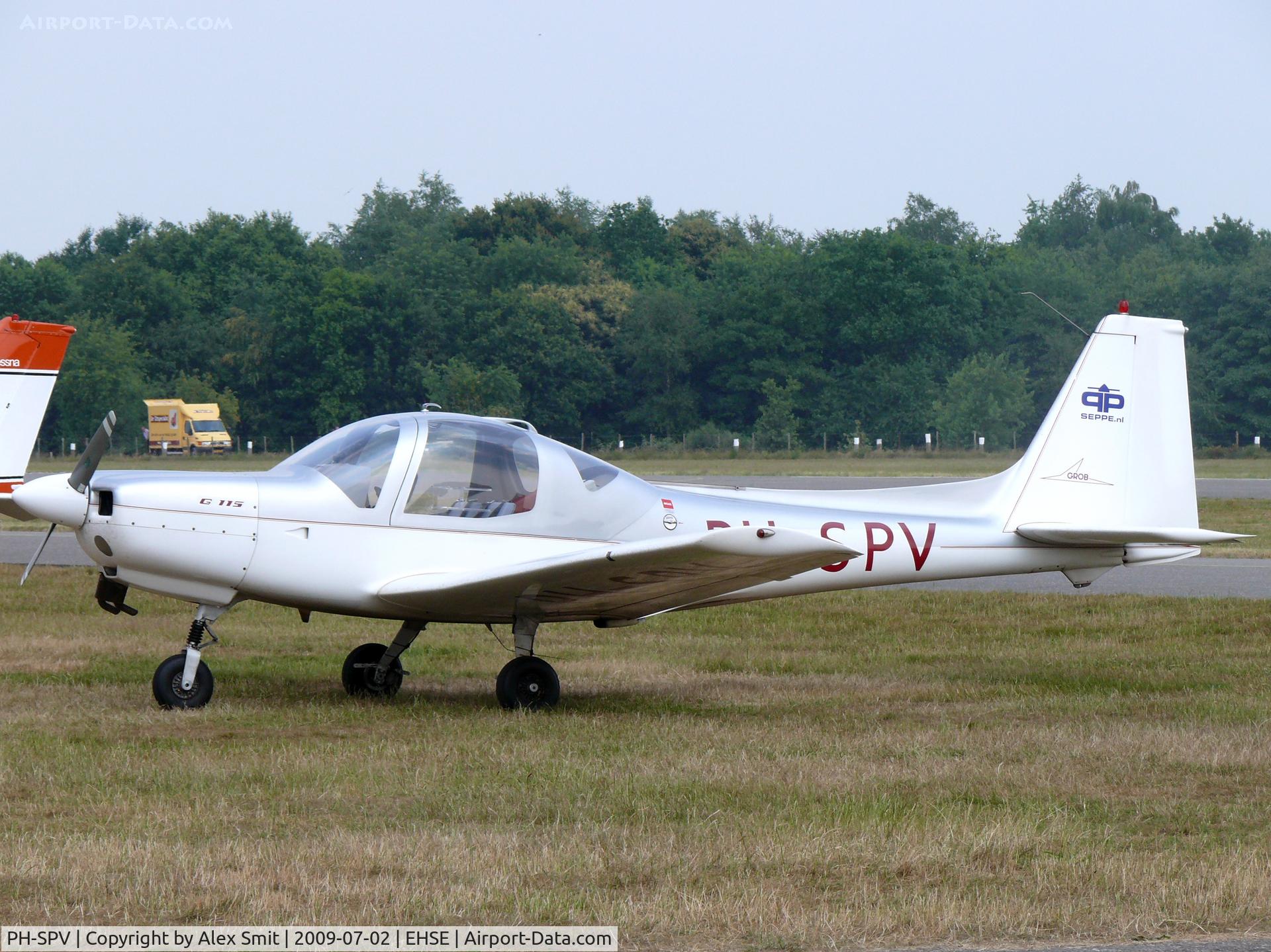 PH-SPV, 1988 Grob G-115 C/N 8041, Grob G115 PH-SPV Seppe Air Service
