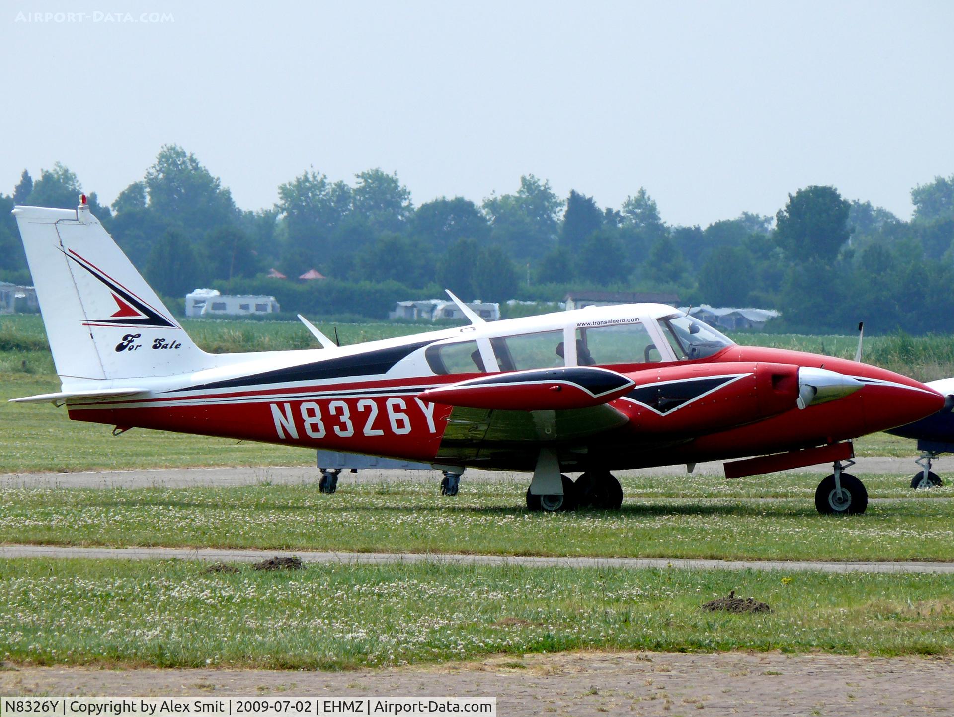 N8326Y, 1967 Piper PA-30 Twin Comanche Twin Comanche C/N 30-1468, Piper Pa30 Twin Comanche B N8326Y Transal