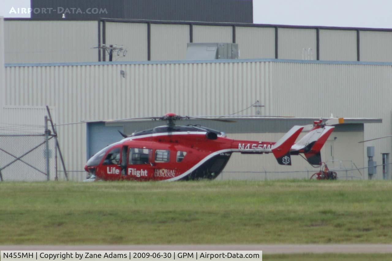 N455MH, 2008 Eurocopter-Kawasaki EC-145 (BK-117C-2) C/N 9161, Houston Life FLight at American Eurocopter - Grand Prairie, Texas