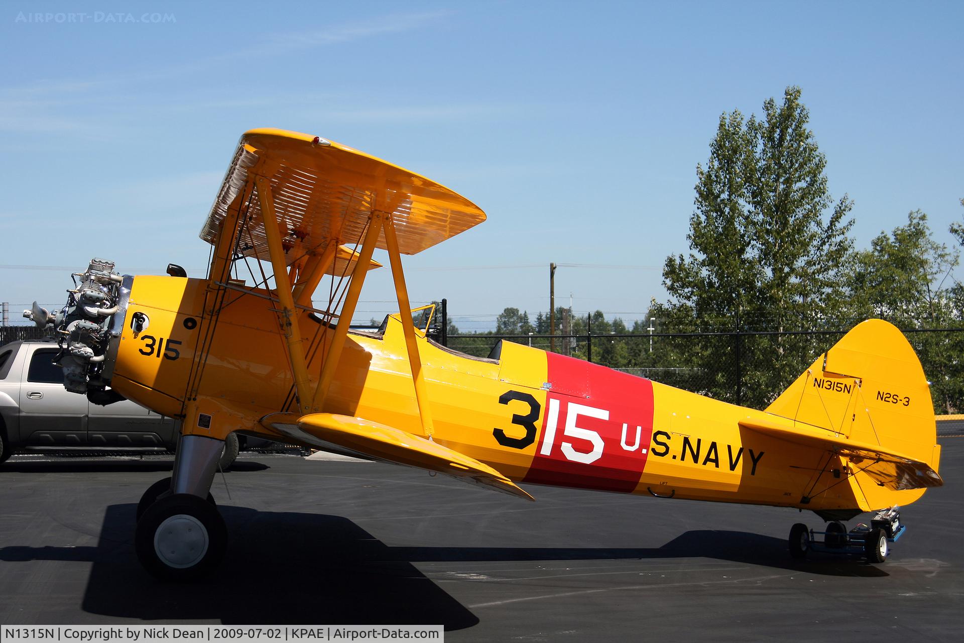 N1315N, 1942 Boeing E75 C/N 75-5453, KPAE