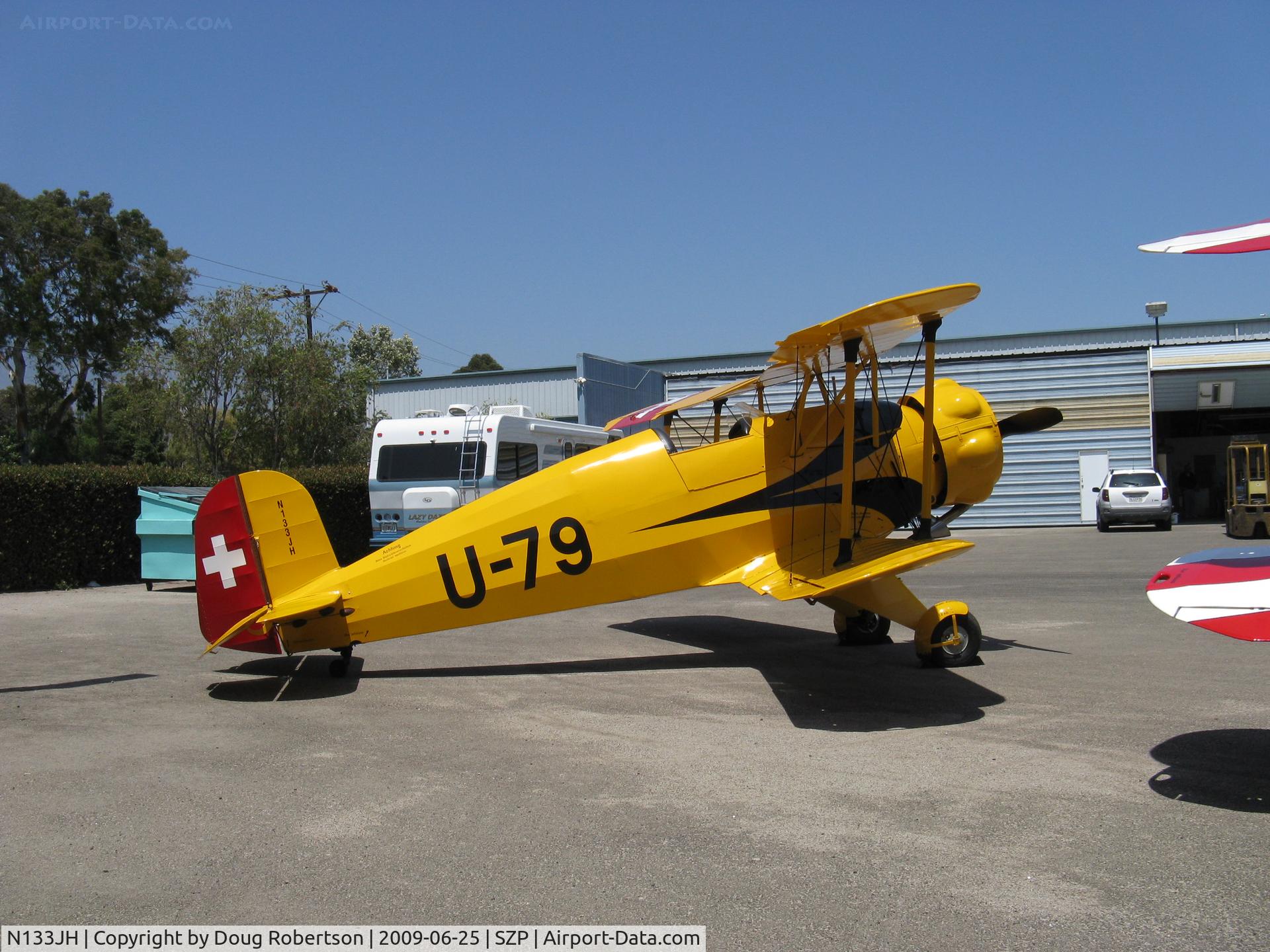 N133JH, 1940 Bucker Bu-133C Jungmeister C/N 26, 1940 Dornier Werke BU 133 Bucker Jungmeister, Siemens-Halske SH 14 A-4 radial 160 Hp
