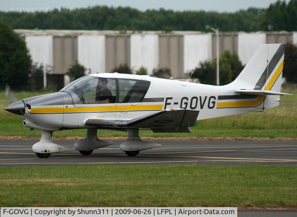 F-GOVG, Robin DR-400-140B Major C/N 2314, Arriving from flight...