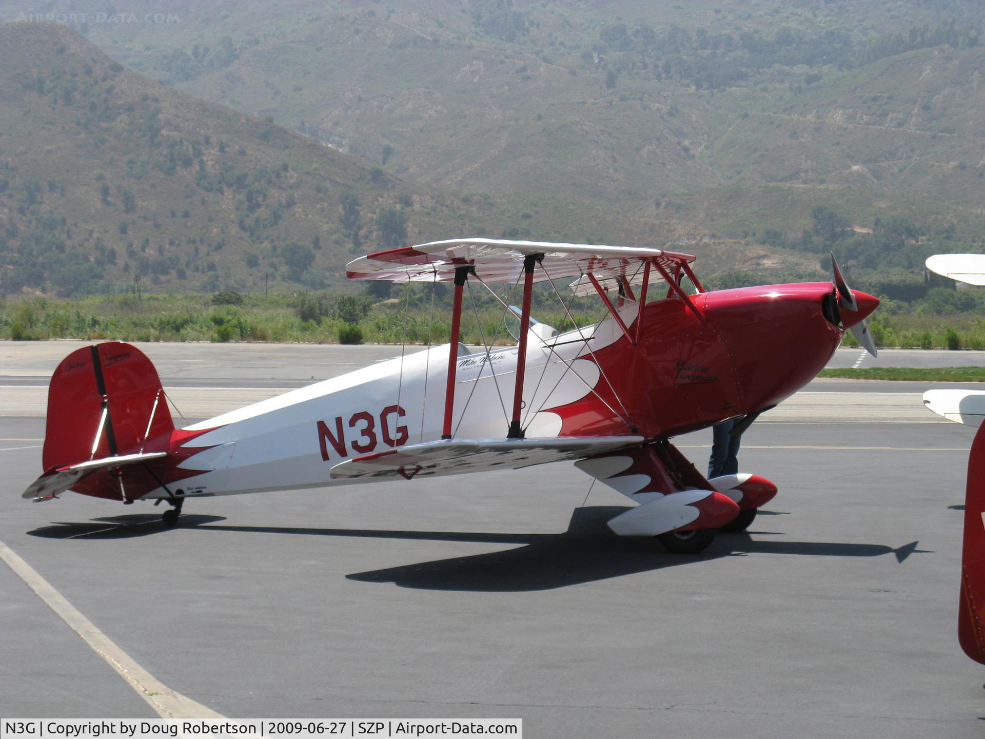 N3G, CASA 1-131E Jungmann C/N Not found E3B-474/N3G, 1985 Bucker Jungmann E3B, Lycoming AEIO-360-B 180 Hp upgrade, refueling