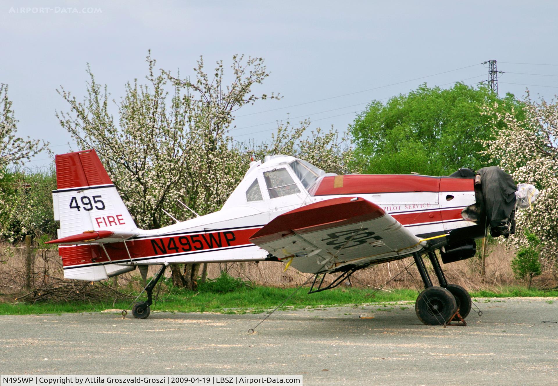 N495WP, 1989 PZL-Mielec M-18A Dromader C/N 1Z02026, Stara Zagora Agro Airport, Bulgaria