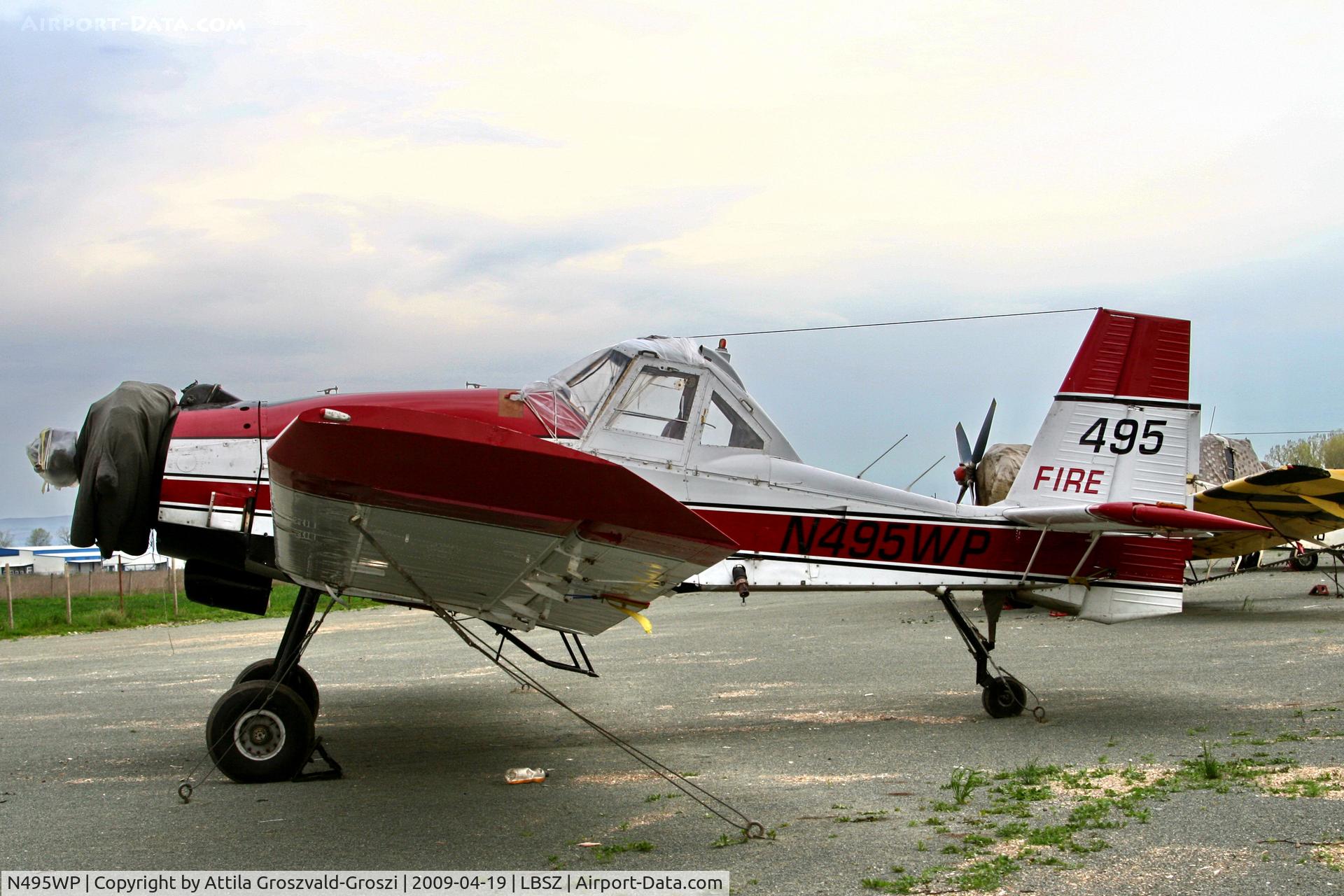 N495WP, 1989 PZL-Mielec M-18A Dromader C/N 1Z02026, Stara Zagora Agro Airport, Bulgaria