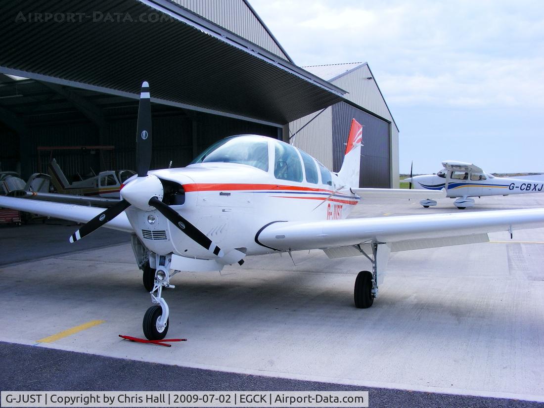 G-JUST, 1987 Beech F33A Bonanza C/N CE-1165, Previous ID: N334CW