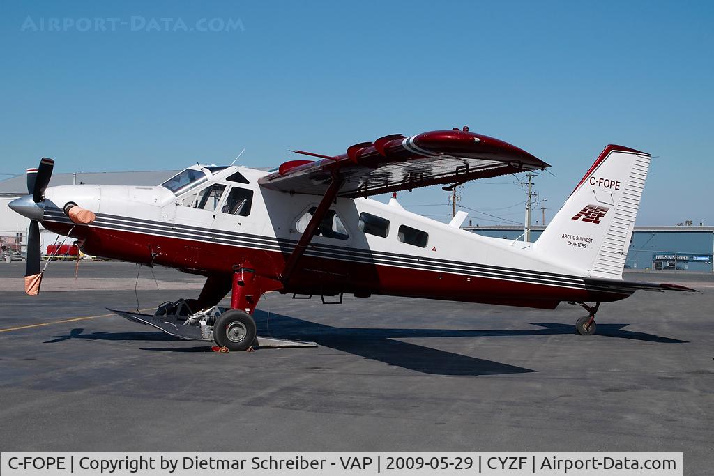 C-FOPE, 1968 De Havilland Canada DHC-2 Turbo Beaver Mk.3 C/N 1691TB59, Arctic Sunwest Dash 2