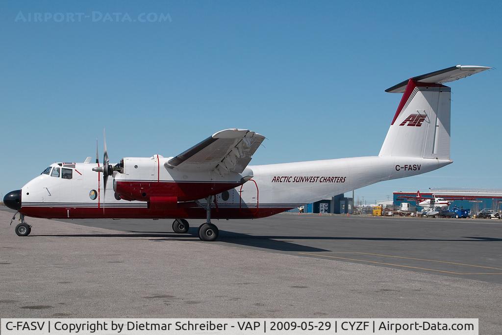 C-FASV, 1979 De Havilland Canada DHC-5A Buffalo C/N 95A, Arctic Sunwest Dash 5