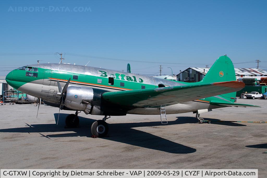 C-GTXW, 1944 Curtiss C-46A-45-CU Commando C/N 30386, Buffalo Airways Curtiss C46