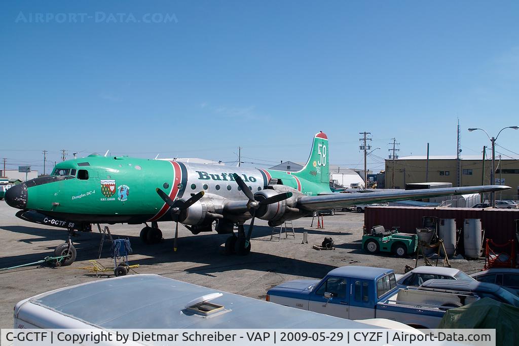 C-GCTF, 1945 Douglas C54E-DC C/N 27281, Buffalo Airways DC4