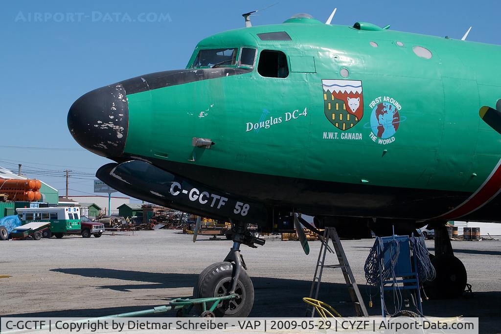 C-GCTF, 1945 Douglas C54E-DC C/N 27281, Buffalo Airways DC4