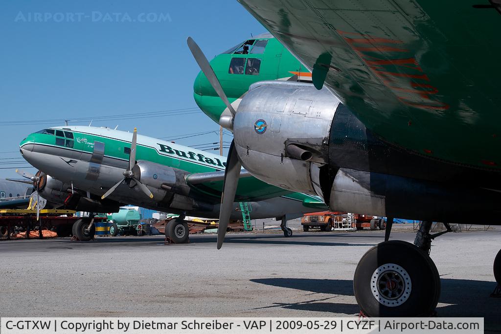 C-GTXW, 1944 Curtiss C-46A-45-CU Commando C/N 30386, Buffalo Airways Curtiss C46