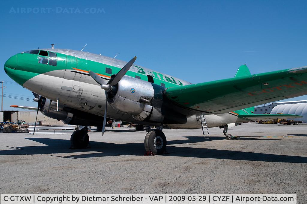 C-GTXW, 1944 Curtiss C-46A-45-CU Commando C/N 30386, Buffalo Airways Curtiss C46