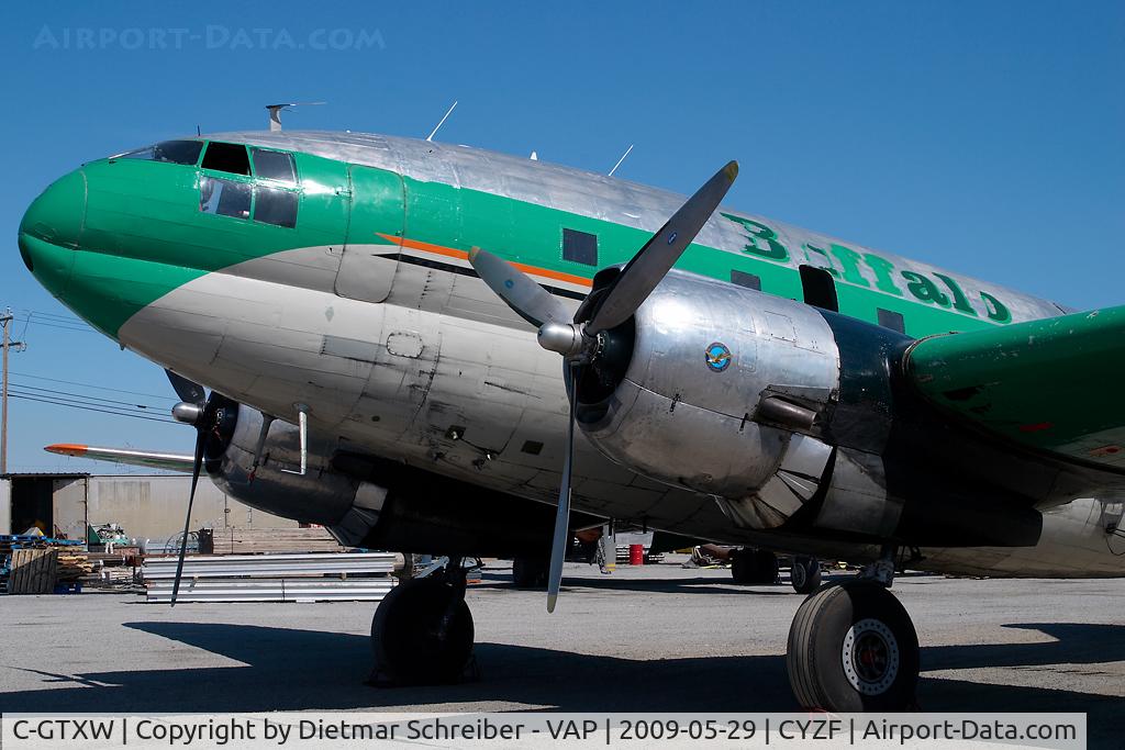 C-GTXW, 1944 Curtiss C-46A-45-CU Commando C/N 30386, Buffalo Airways Curtiss C46