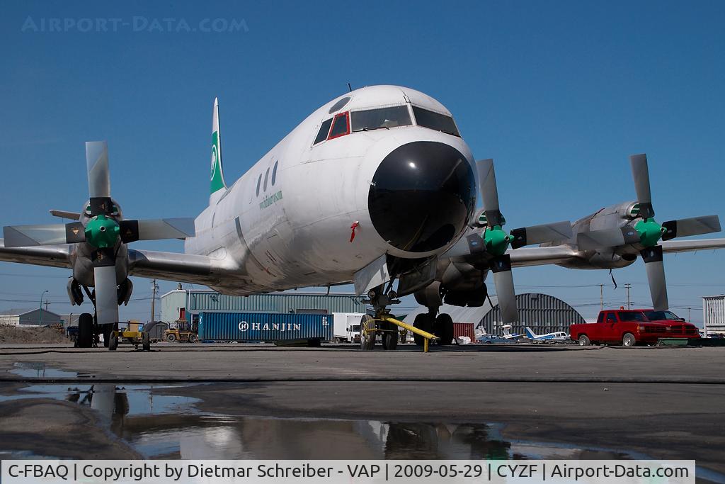 C-FBAQ, 1959 Lockheed L-188A(F) Electra C/N 1039, Buffalo Airways Lockheed Electra